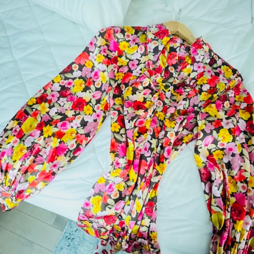 Ganni Organic Sik Mini Dress